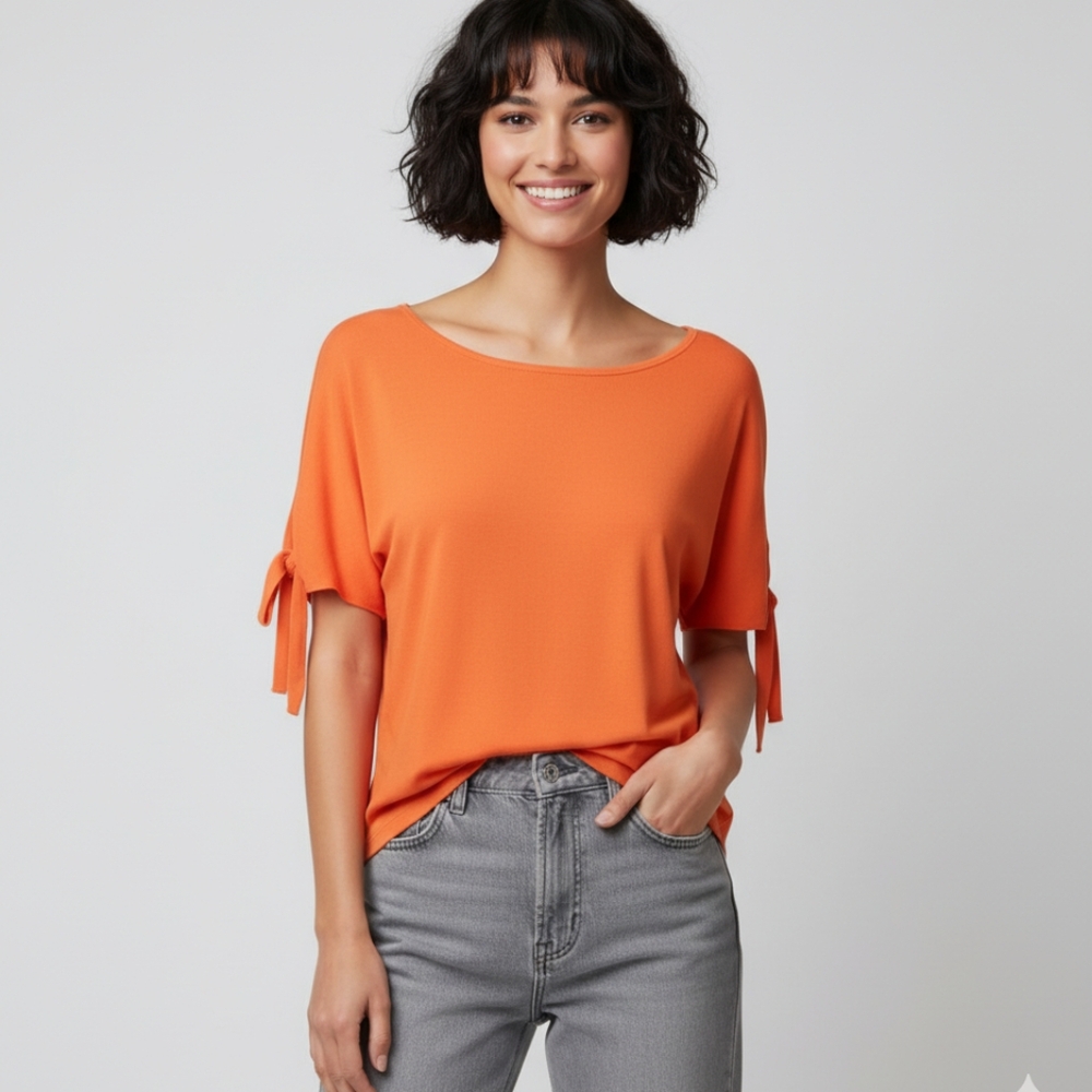 Michael Kors Orange Blouse